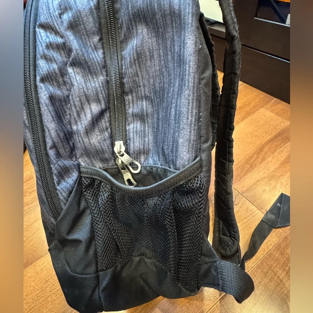 ADIDAS Black and Gray Backpack